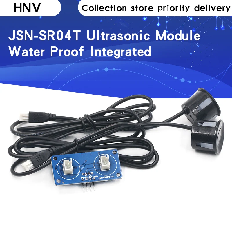 

Waterproof Ultrasonic Module JSN-SR04T Water Proof Integrated Distance Measuring Transducer Sensor for Arduino