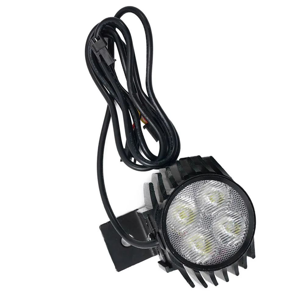 

E-Bike Front Light 12-80V Big Light Electric Scooter For KUGOO M4 PRO Part Accessories Wear-resistance 3 Lines