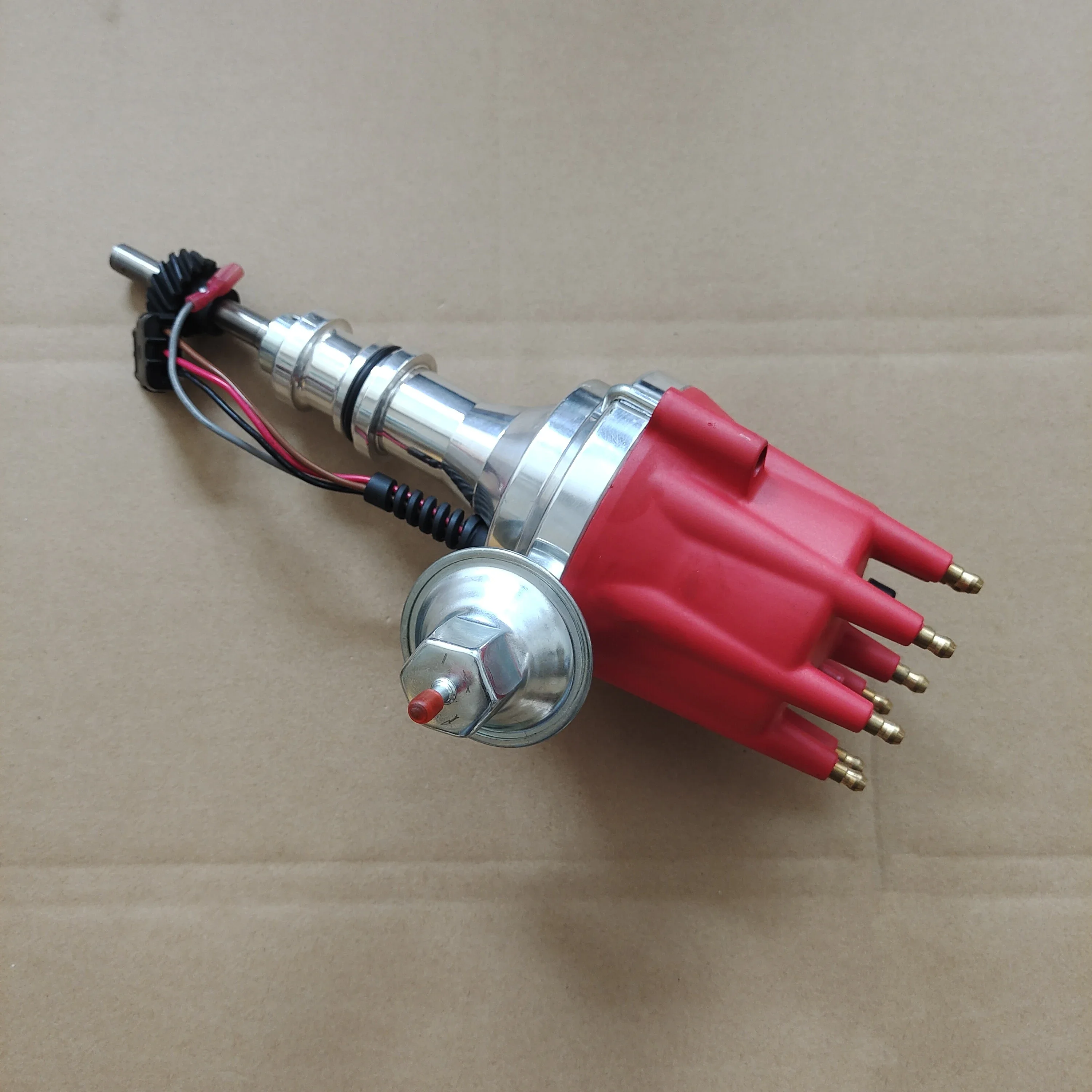 Дистрибьютор Pro серии R2R для Ford SBF 260 289 302 V8 красная крышка двигателя