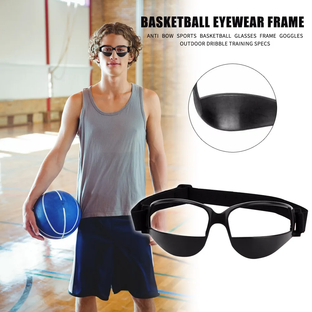 

Basketball Eyewear Anti Bow Goggles Sports Dribble Specs Glasses Frame Outdoor for Easy Safety Exercise Accessories