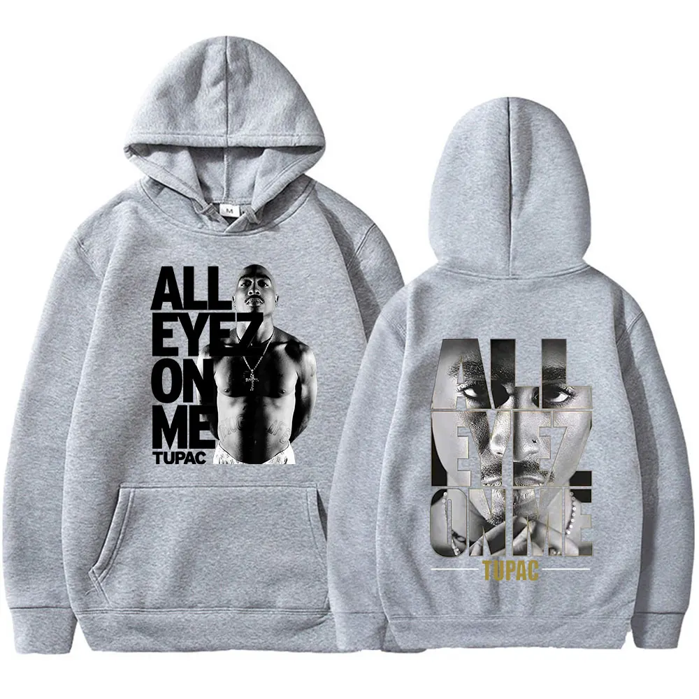 Рэпер Тупак 2pac All Eyez on Me толстовки для мужчин и женщин модные винтажные в стиле