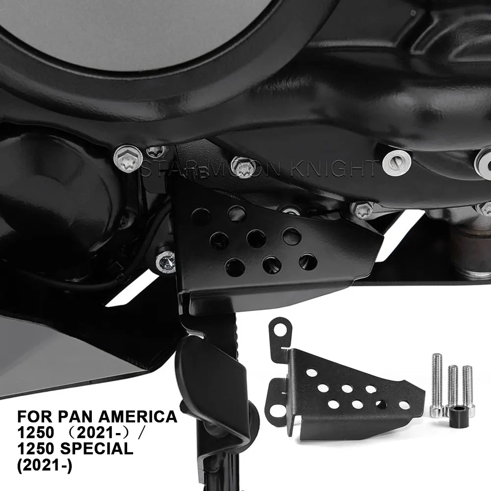 

Motorcycle For RA1250 Pan America 1250 S Special 2021- Side Stand Ignition Interruption Switch Protective Cover Protection Guard