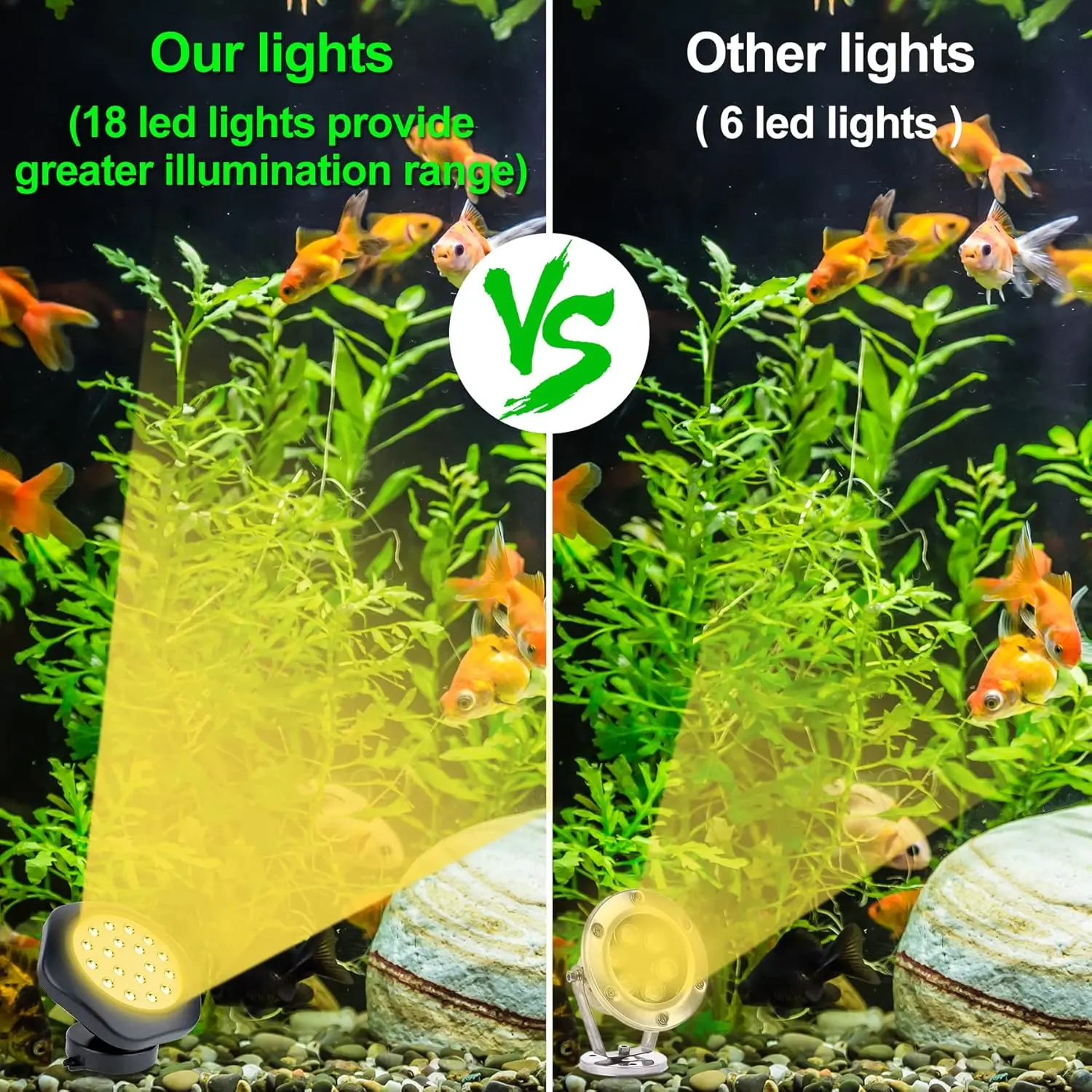 Солнечный светильник для бассейна 3 светодиода 3000 К украшение пруда фонтана