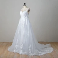 boho mermaid wedding dresses lace applique 2022 sleeveless sweetheart bridal gowns button back robe de mari%c3%a9e summer new spring