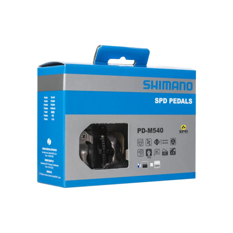 Велосипедные педали Shimano PD M520 M540 для горного велосипеда велосипедные