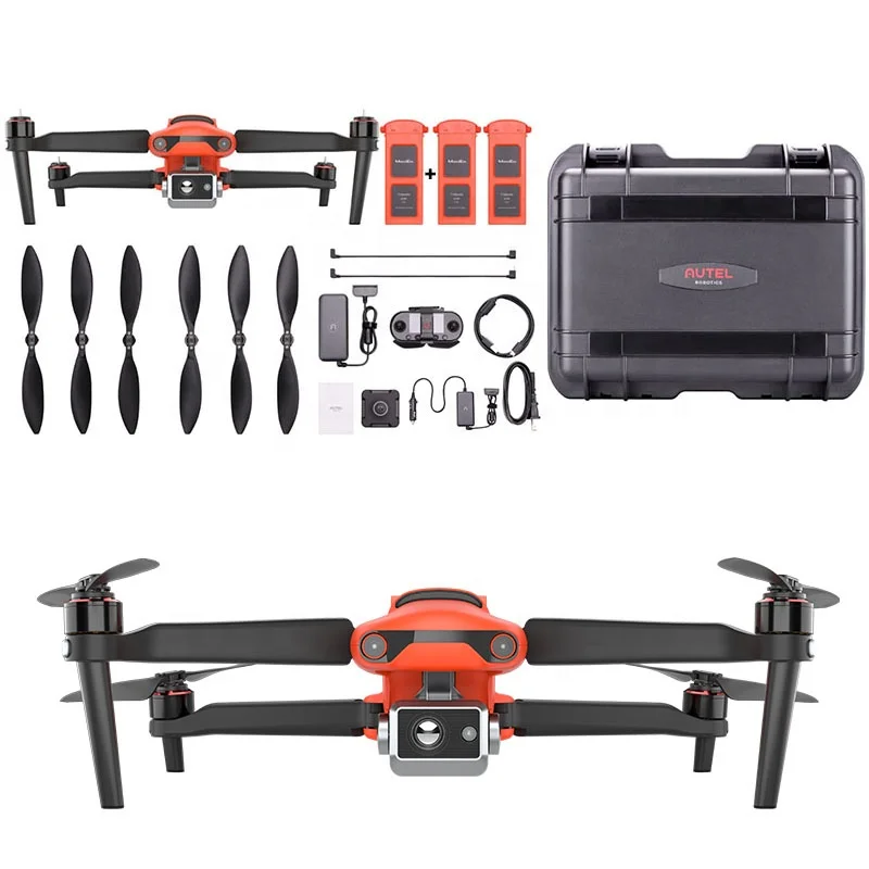 

EVO II Dual Rugged Bundle 640T Radiometric Thermal Camera V2 102000425 EVO2 EVO II 640T Drone Autel EVO 2 640T