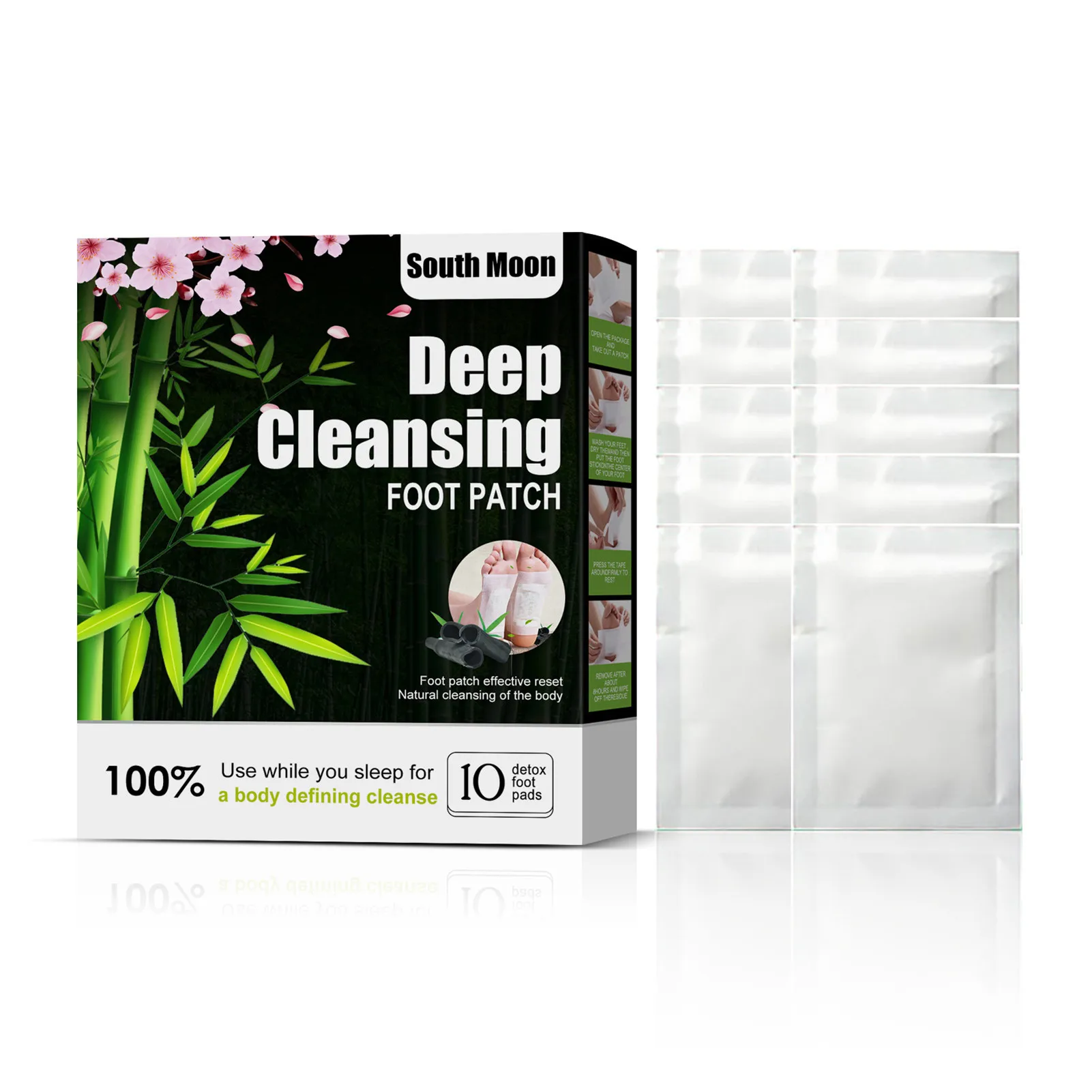

Natural Herbal Foot Patch Foot Care Massage Pad Soothing Foot Pads To Remove Impurities Relieve Stress And Improve Sleep
