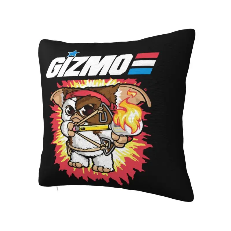 Наволочка Gremlins домашняя декоративная подушка с изображением монстра Mogwai в стиле