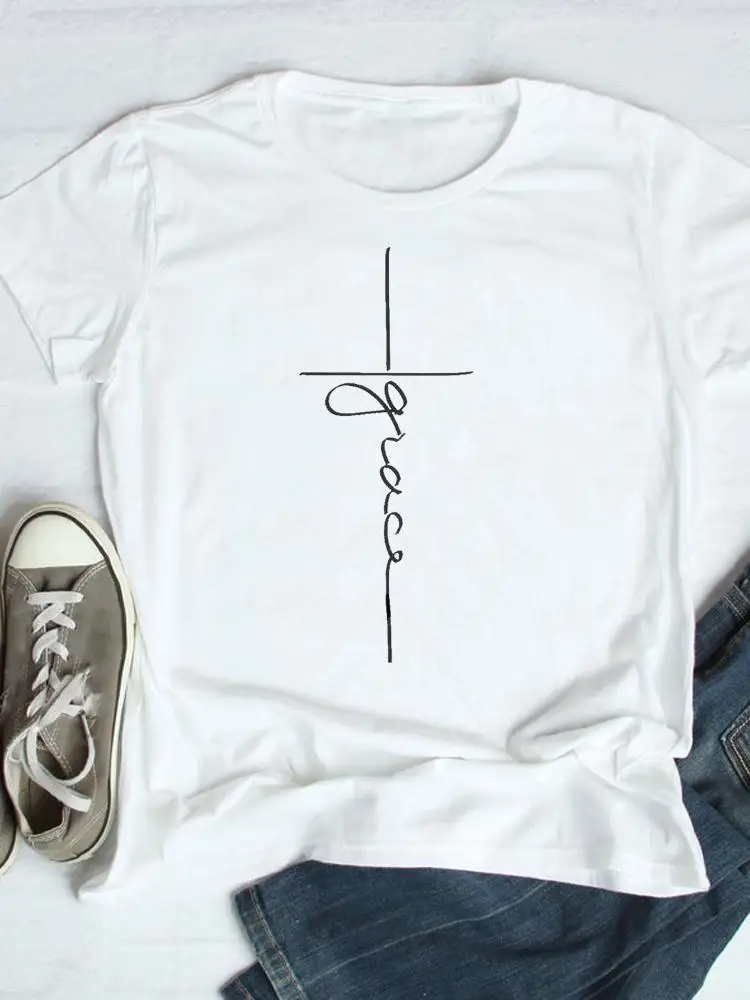 

Футболка женская летняя с коротким рукавом и принтом, в стиле 90-х