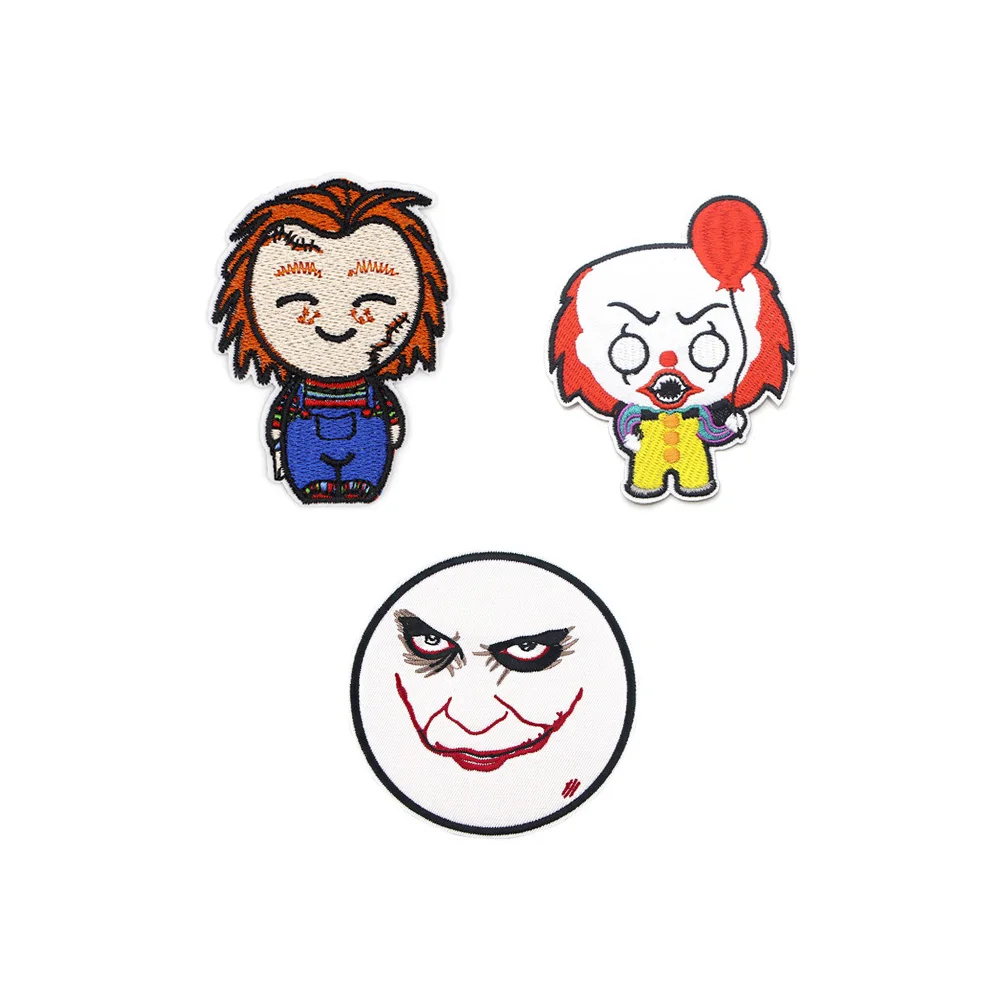 Забавный захватчик ZIM дети мультфильм Железный На Патчи одежда para diy вышитые значки швейная аппликация Лоскутные наклейки E0860