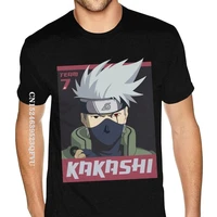 classic kakashi tees shirts for men unique oversized anime tshirt men o neck graphic tshirt male cheap vintage tee shirt