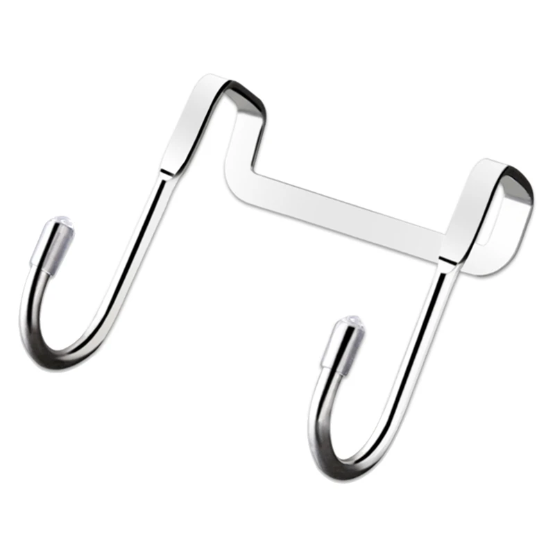 

Stainless Steel Perforation-Free Cabinet Door Seamless Clothes Hook Door Back Wall Hanging Hook