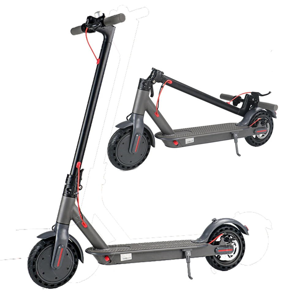 

350 W 10.4 An 32 km/h Including Postage Two Wheels EU US Warehouse Small Foldable Off Road Cheap Electric Scooter For Adult