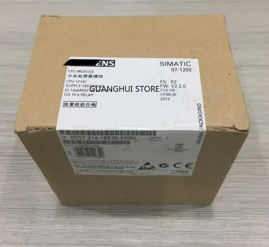 

6ES7214-1BE30-0XB0 6ES7 214-1BE30-0XB0 New original boxed warehouse spot 24 hours fast delivery