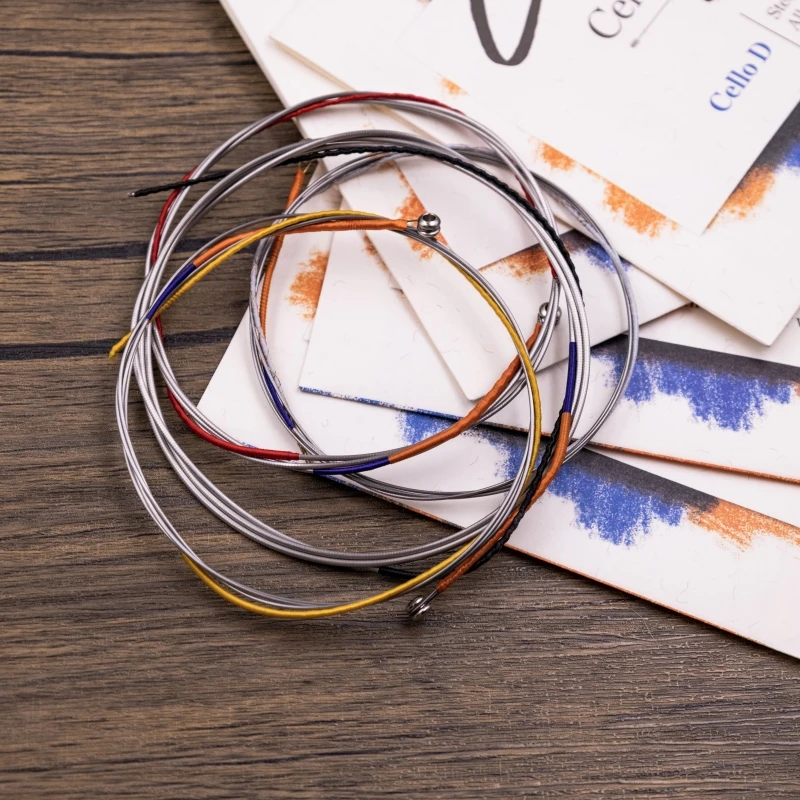 1 комплект струн для виолончели ADGC 4/4 часть стальной сердечник никель-хромовая