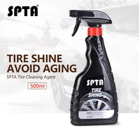 spta 500ml tire shine polish spray auto care waxing brightener agent car accessories automotive