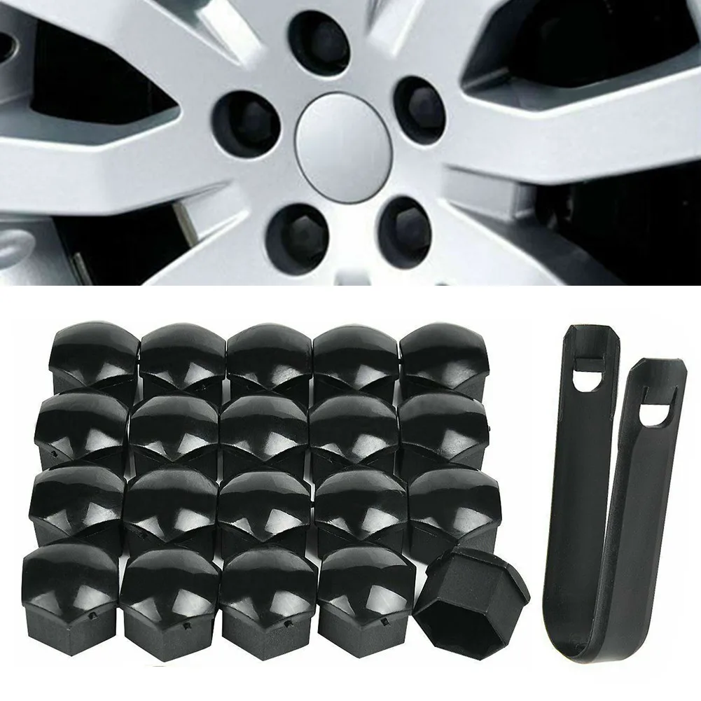 

Wheel Nut Bolt Covers Cap For Range Rover Sport Vauxhall Insignia Buick Regal 20x22mm Hexagon Polished Black Nut Bolt Covers