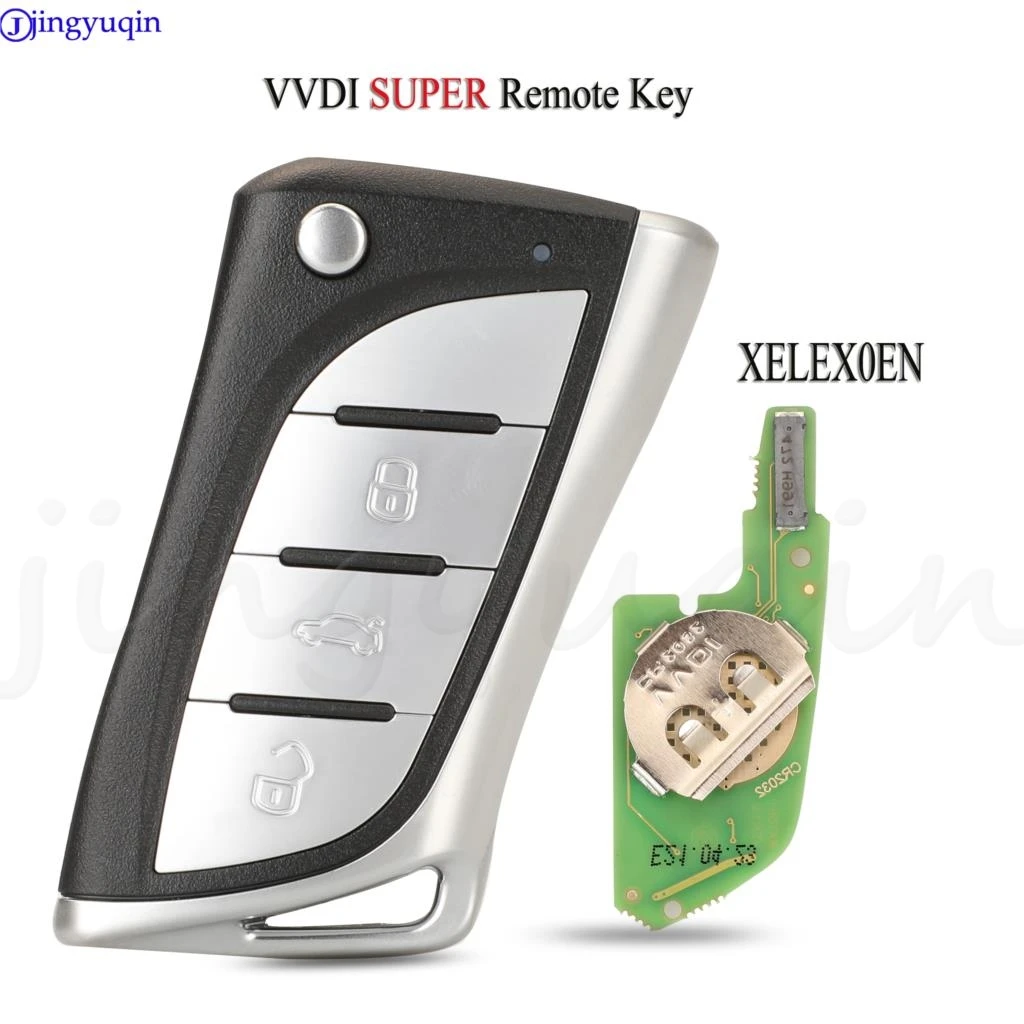 Jingyuqin 5 шт. с чипом XT27 XT27A66 для VVDI2/VVDI MINI Key Tool/VVDI Tool Max XELEX0EN Xhorse VVDI Super Remote