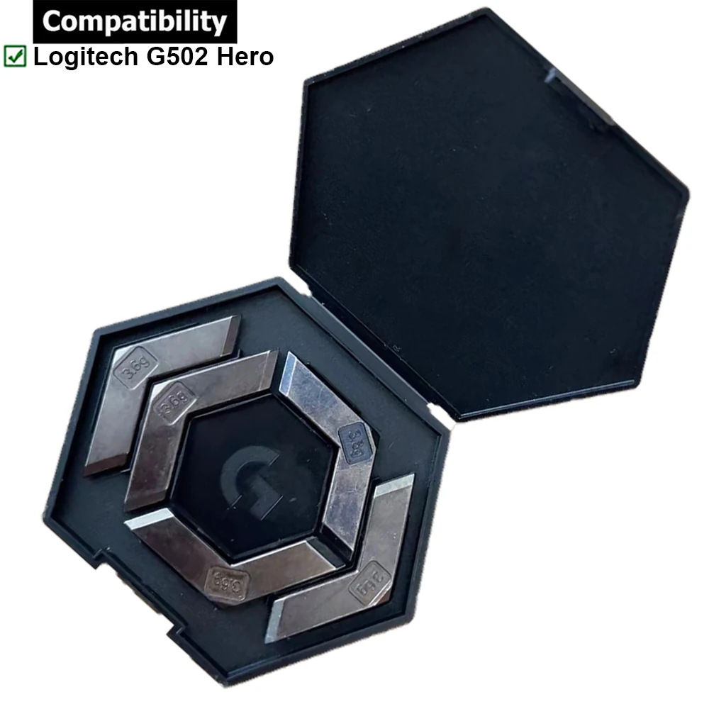 Сменная металлическая настраиваемая геймерская мышь Logitech G502 Hero, 1 комплект