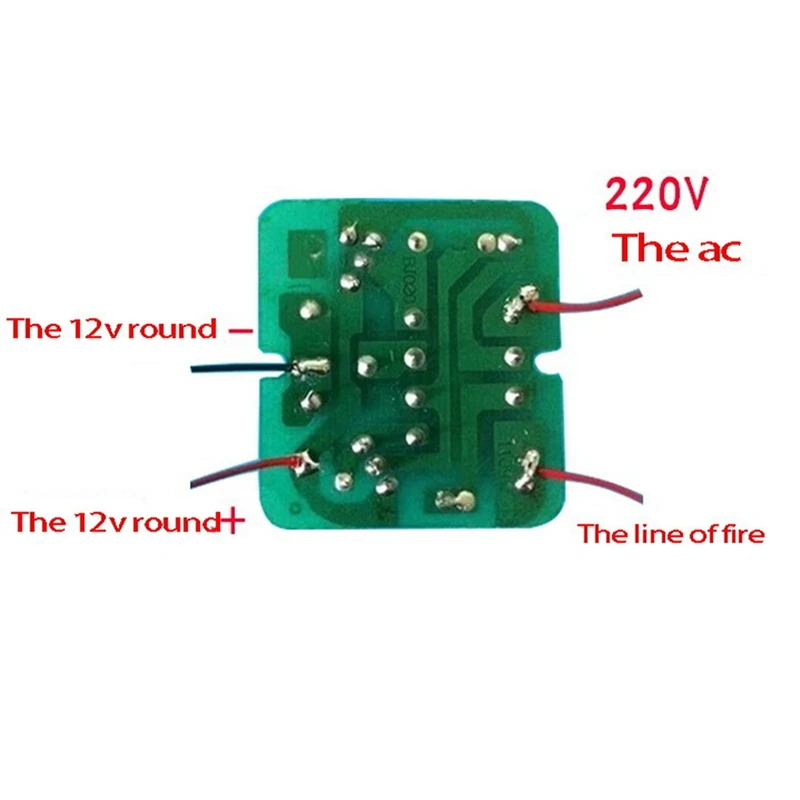 Retail 12V To 220V 40W DC-AC Step-Up Transformer Boost Module Inverter DC And AC Dual Output |
