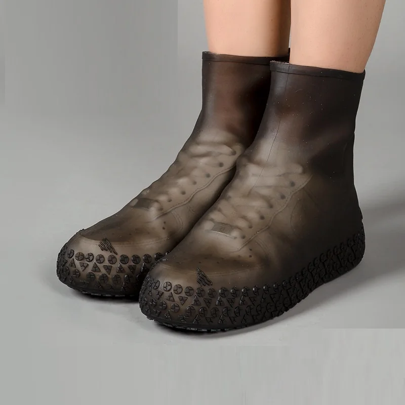 1 пара водонепроницаемые Нескользящие сапоги из силикагеля |