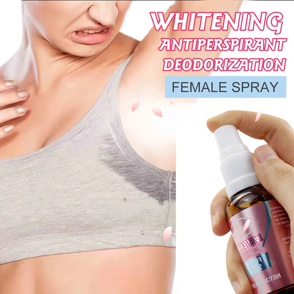 

30ml Body Odor Sweat Deodor Spray Fresh Fragrance Deodorant Spray Anti-Sweating Odor Removal Antiperspirant Spray For Women