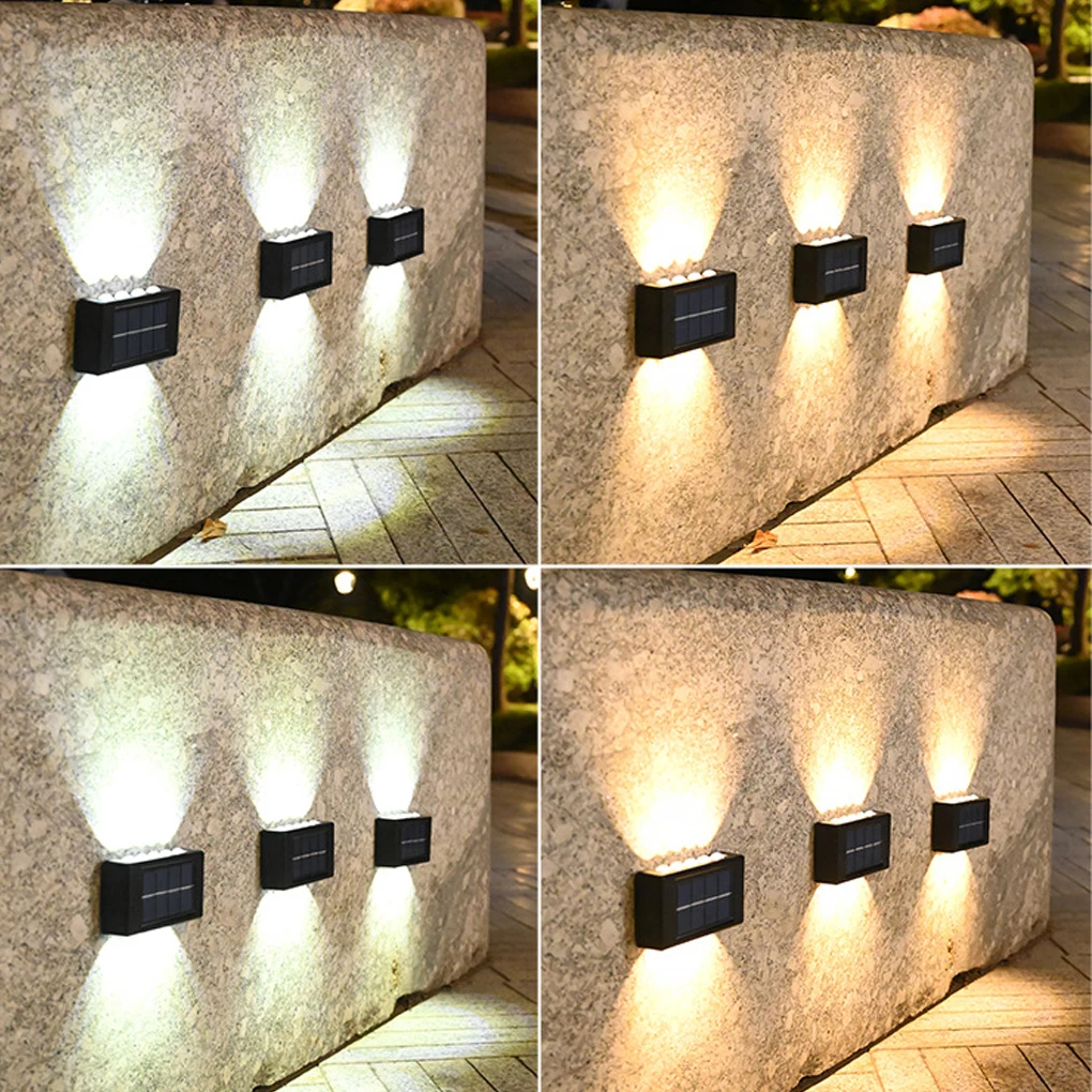 

2 шт., перезаряжаемая лампа, работающая от солнечной батареи