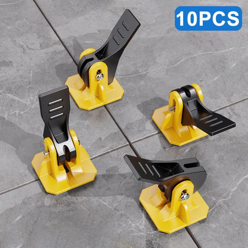 

10pcs Construction Tool 1.5mm Tile Leveler Adjuster Plastic Positioning Artifacts Leveler Locator Spacers For Flooring Wall Tile
