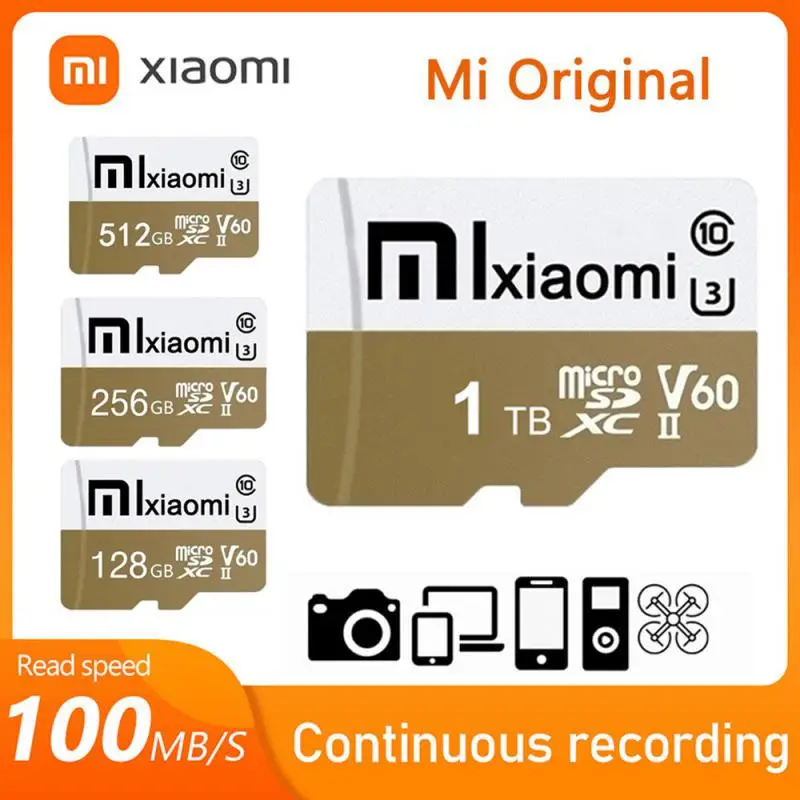 

Xiaomi Micco SD Portable High Speed 1TB 512GB 256GB 128GB Card+ USB Drive Micro SDHC Micco SD SDHC Card 10 UHS-1 TF Memory Card