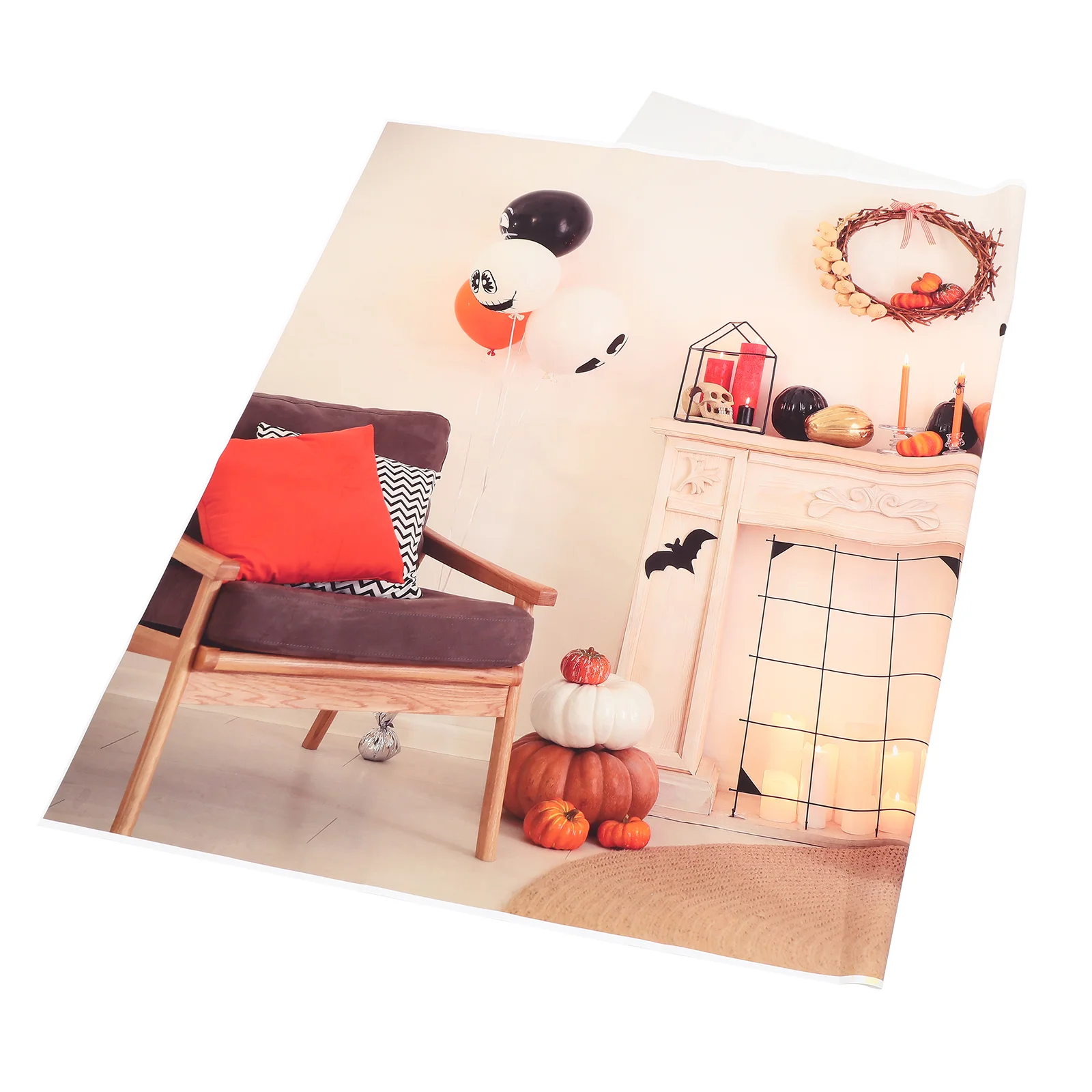 

Halloween Backdrop Background Party Prop Banner Photography Decor Cloth Scary