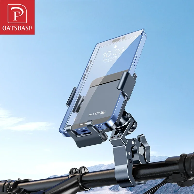 Oatsbasf велосипедный держатель для телефона из алюминиевого сплава вращение на 360