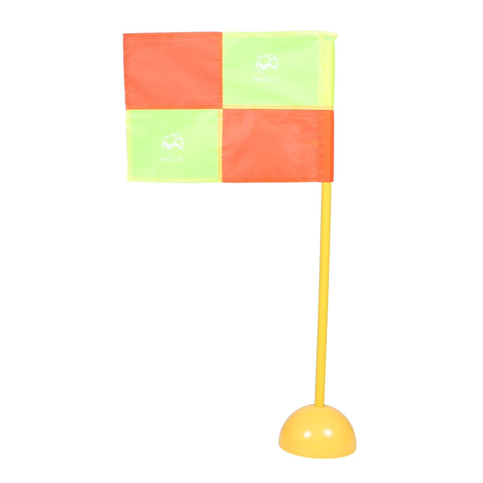 

1 Set of Outdoor Equipment Football Sign Pole Holder Base Football Sign Obstacle Marker Set