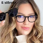 Ralferty декоративная Магнитная оправа для очков для женщин очки по рецепту 2021 очки с двойным мостиком с зажимом на солнцезащитных очках