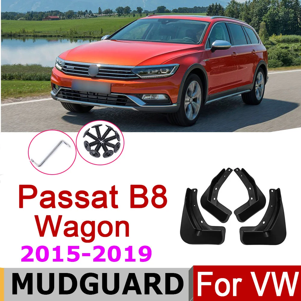 

Mudflap For Volkswagen VW Passat B8 Wagon Estate 2019~2015 Fender Mud Guard Splash Flaps Mudguards Accessories 2018 2017 2016