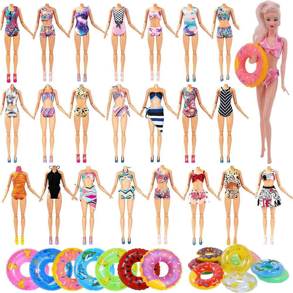 Одежда для Барби купальник модное бикини летнее пляжное платье вечеринки
