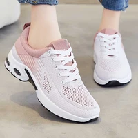 spring autumn womens sport shoes cushioning air cushion sneaker breathable mesh marathon running shoes workout jogging shoes