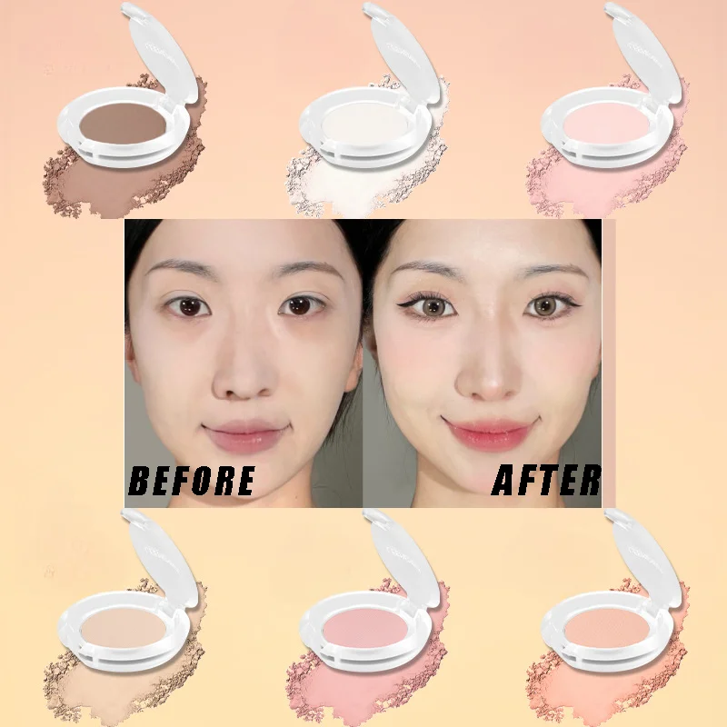 

LEEMEMBER Matte Highlight Tear Groove Nose Shadow Brighten Shadow Lasting Three-dimensional Powder Cake Lying Silkworm Cosmetic