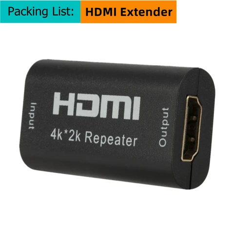 Усилитель сигнала TABLLYUGE Mini 4K x 2K HDMI до 40 М V1.4 3D 1080P HD