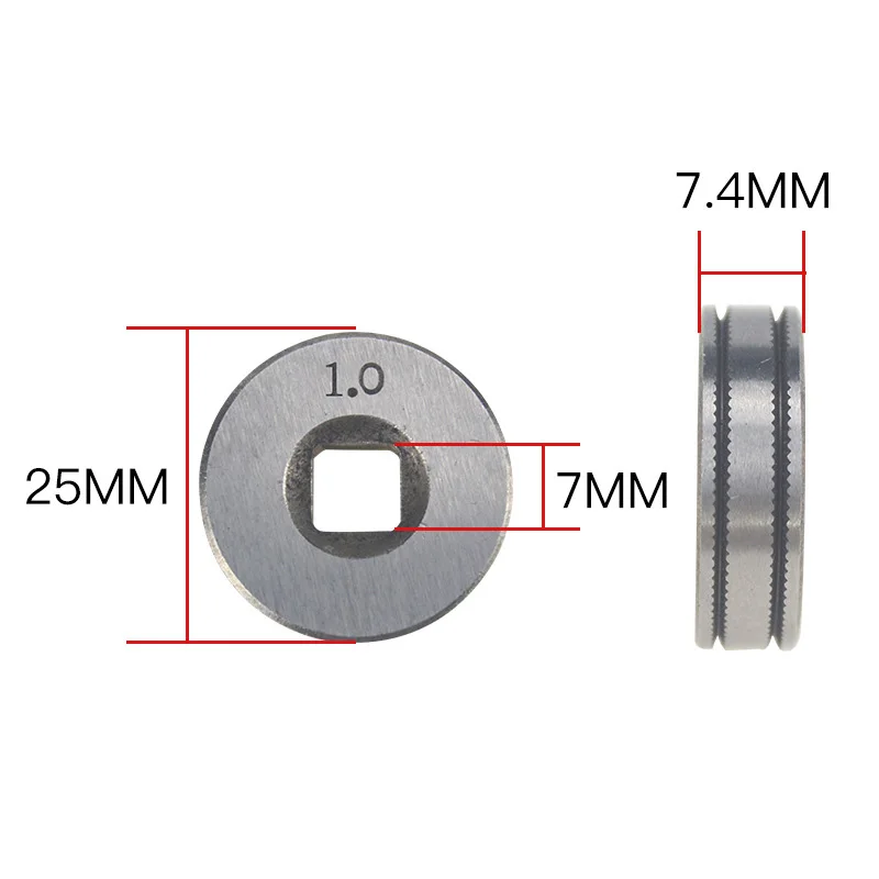 

Mig Welding Line Wire Feed Drive Roller Parts 0.6-0.8 Kunrle-Groove .023\\'\\'-030\\'\\' For Wire Feeder New