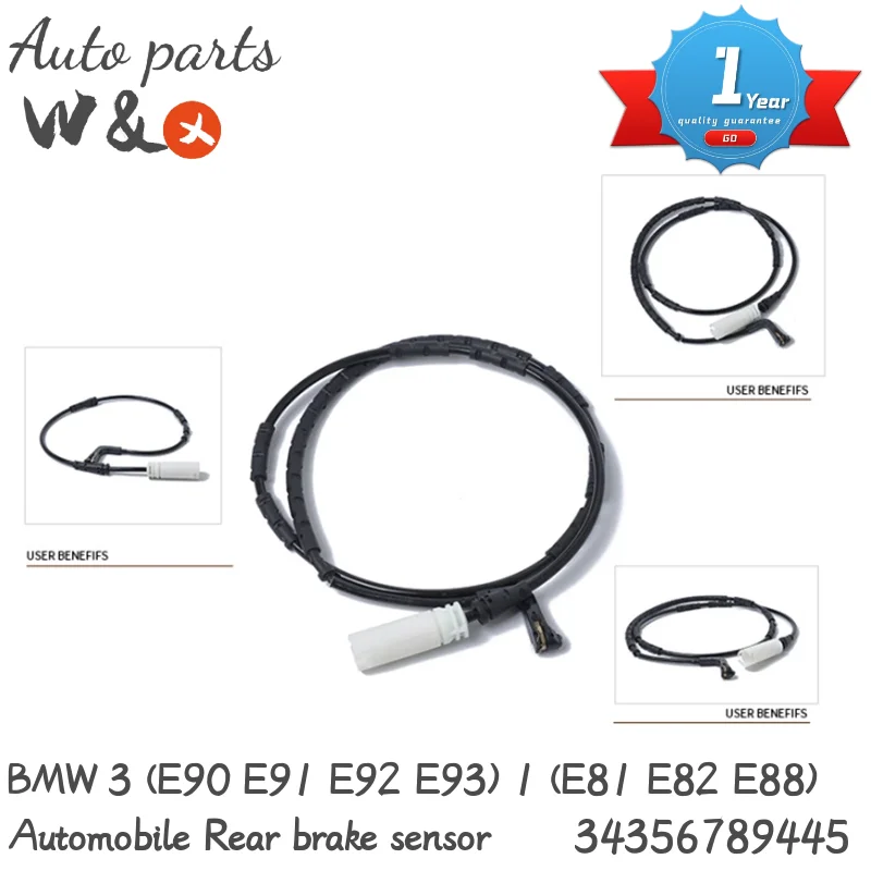 

Automobile Rear Brake Sensor For BMW 3 (E90 E91 E92 E93) 1 (E81 E82 E87 E88) 34356789445 34356762253