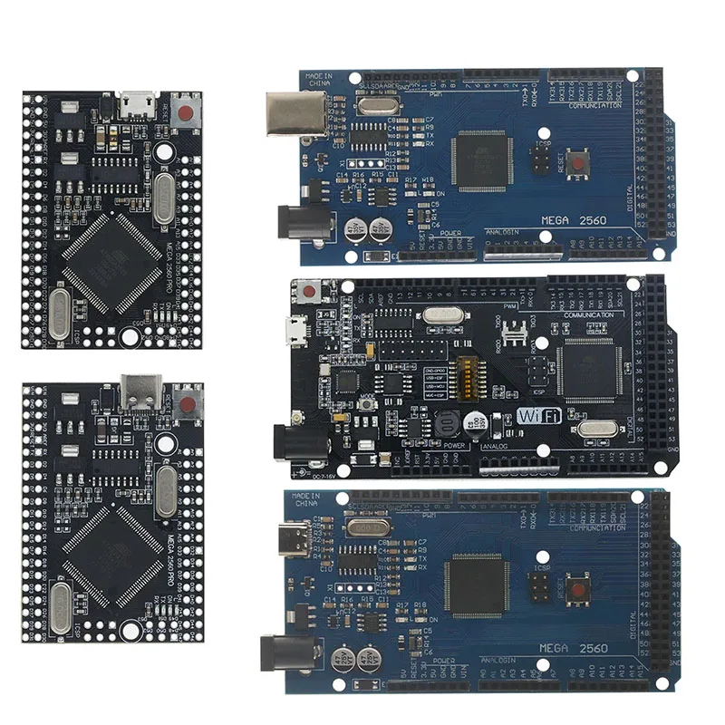 USB-макетная плата MEGA2560 MEGA 2560 R3 (ATmega2560-16AU CH340G) AVR Type-C для Arduino