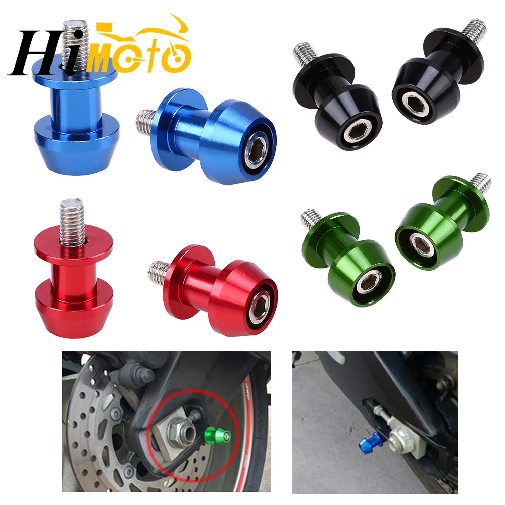 

8 мм M8 Swingarm катушки Слайдеры для Harley Honda Yamaha Kawaski Suzuki GSXR 600/750 GSXR1000 Универсальный мотоциклетный стенд винты