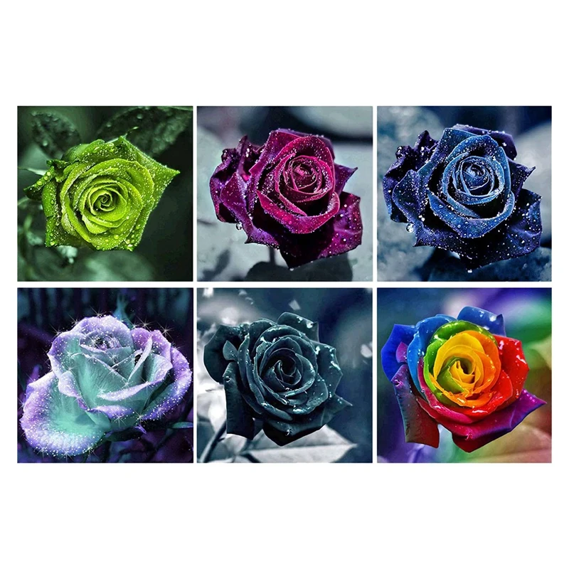 

Набор для алмазной живописи 5D «сделай сам», 6 шт.