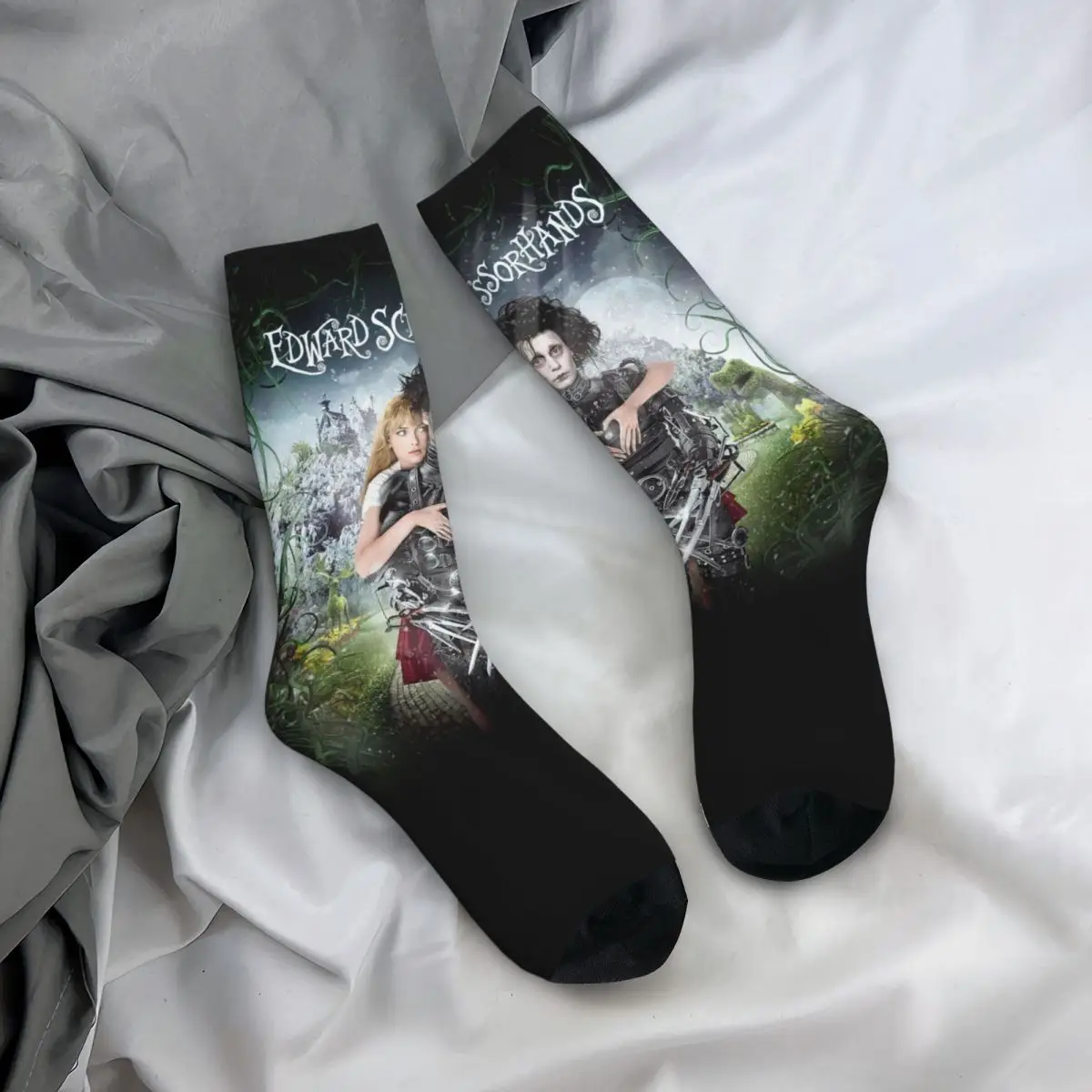 Унисекс Эдвард Руки-ножницы Одежда Носки Уютные носки Мягкие для повседневной