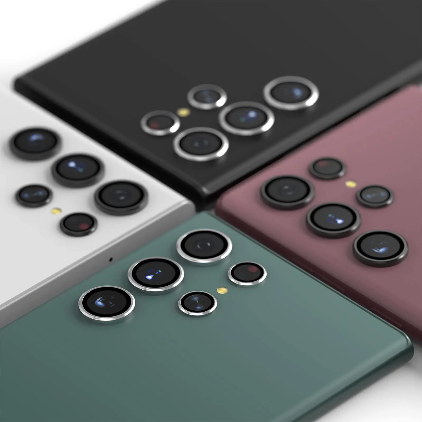 JMUYTOP Защитная камера для Samsung Galaxy S22 ультра алюминиевый сплав металл с закаленным