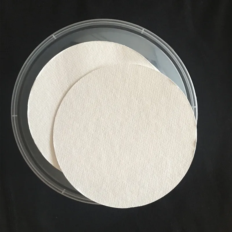 

25pcs/box 90mm Fiberglass filter paper testing sample pad for Moisture meter test liquid sample
