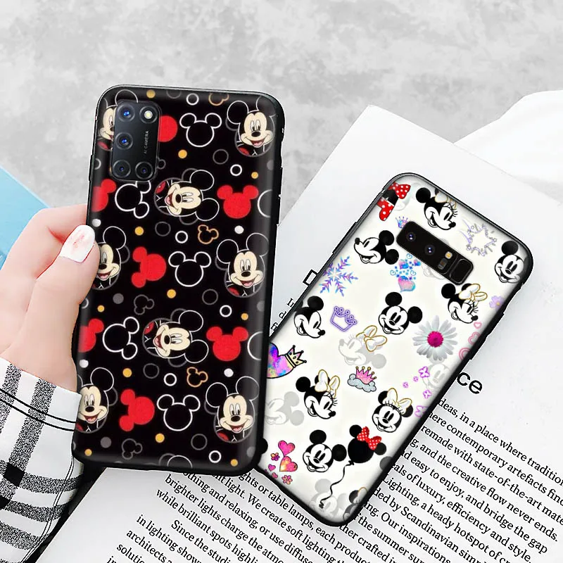 Фотообои с рисунком Микки Мауса Для Realme Narzo 20 30A 50i Q V11 V11S X Lite 9i XT 8 pro 8i C21 C21y C17