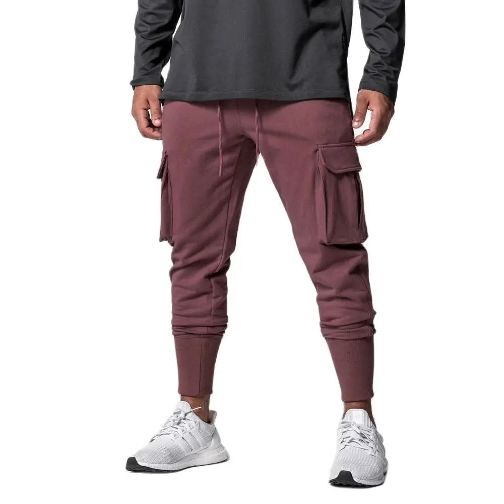 

Cotton Jogger Sweatpants Men Winter Thicker Running Trackpants Gym Fitness Cargo Pants Male Training Trousers Sportswear Bottoms