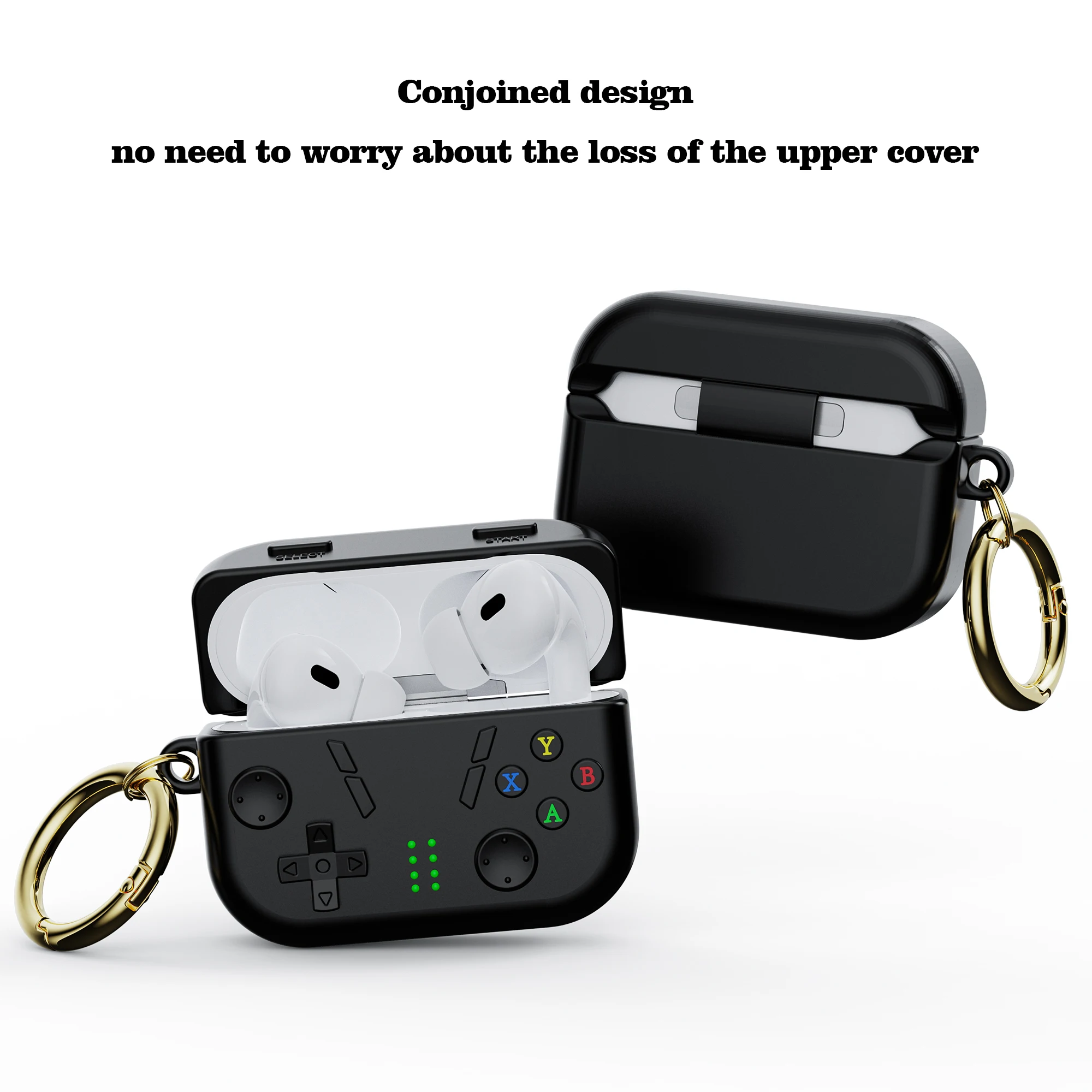 Противоударный силиконовый мягкий защитный чехол для консоли Airpods Pro 2 2022 2-го