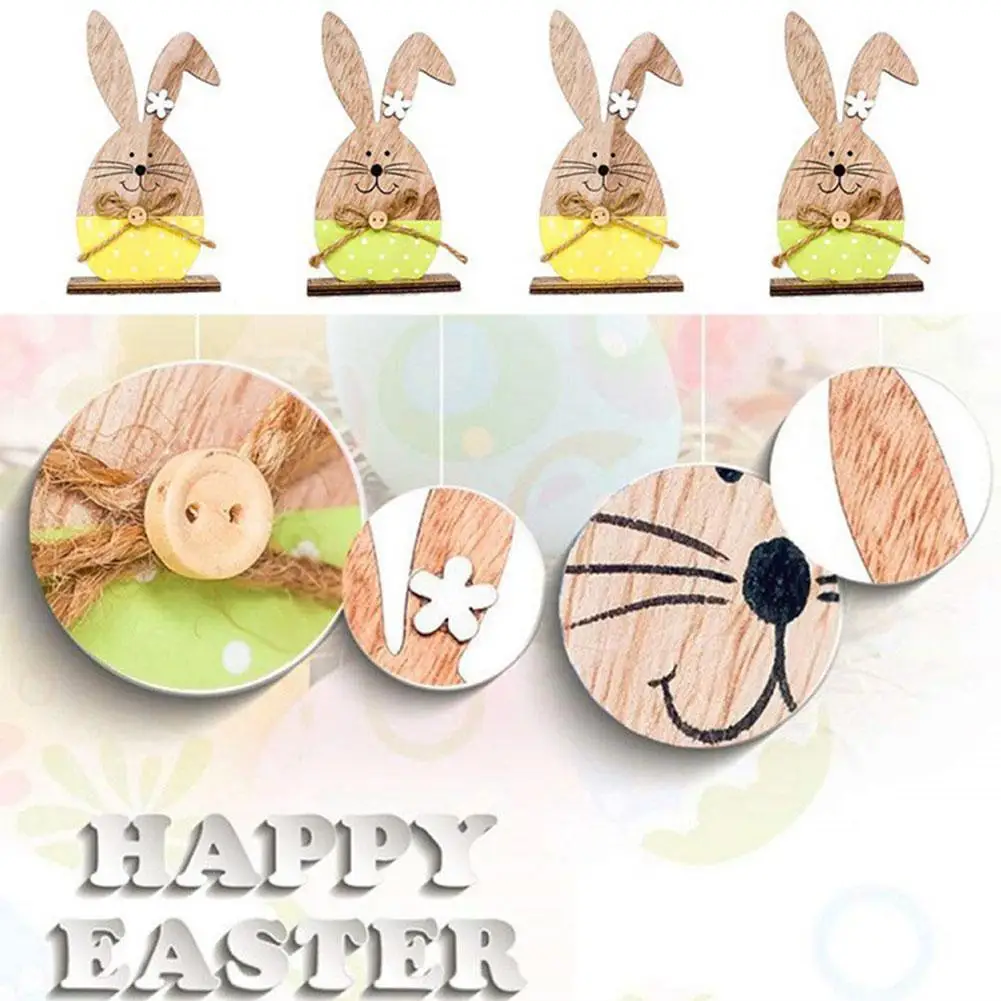 1 шт. украшения для стола в виде кролика |